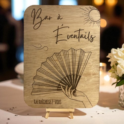 Pancarte éventail
