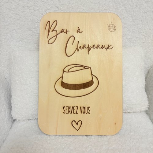 Pancarte chapeaux