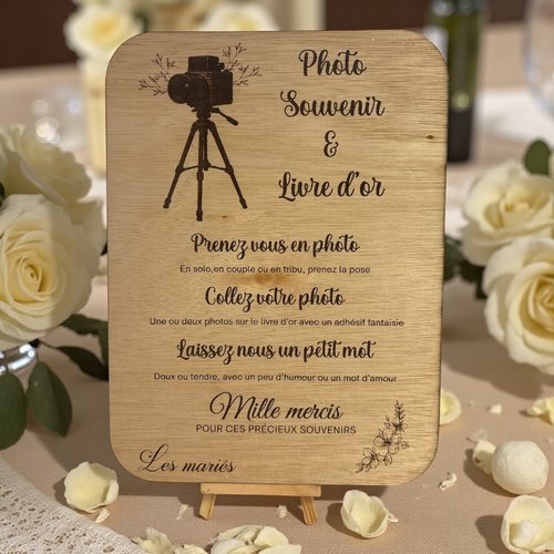 Pancarte photo souvenir