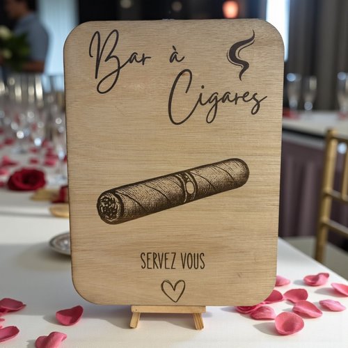 Pancarte bar à cigares
