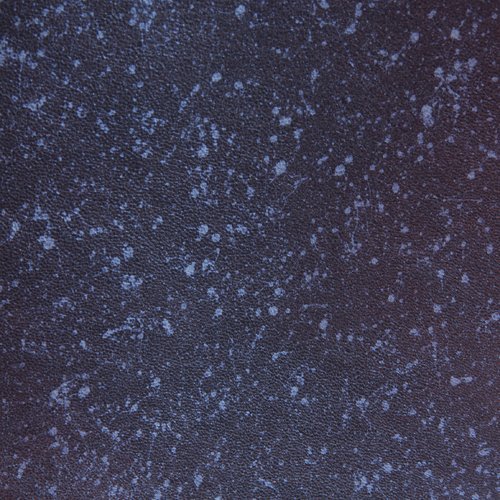 M139-m  \\ cuir peau de mouton constellation blue night (xl)  //