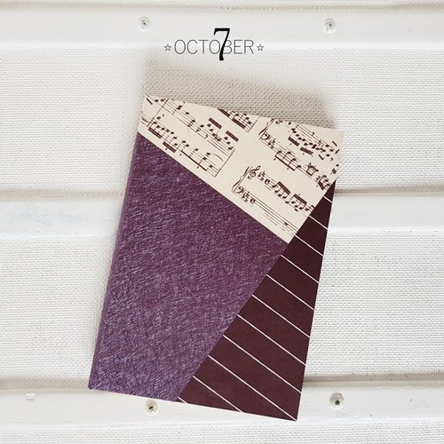 Carnet de notes ☆ musikk ☆ recueil de poème, livre d'or, journal intime au style graphique scandinave