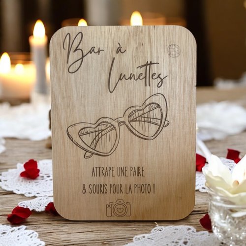 Pancarte lunettes