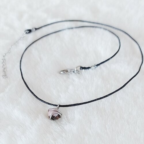 Bijou astro - collier ras de cou. création unique fait-main énergétique | lithothérapie