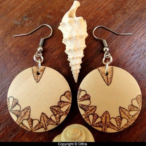 Boucles d'oreilles ethnique