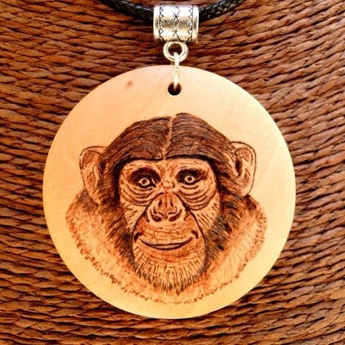 Pendentif chimpanzé 