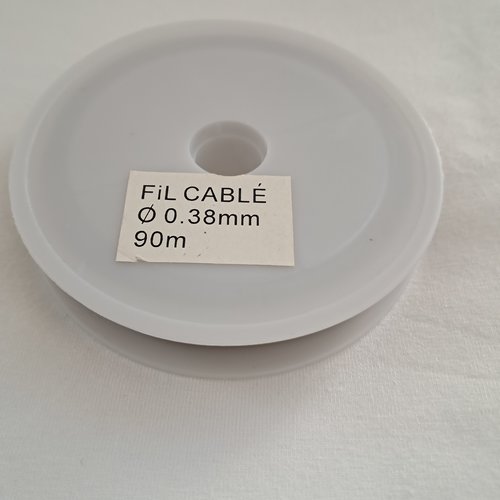 Fil métallique couleur bronze ou doré mat - 90 m