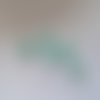 Perles shamballa vert opaline - 12mm