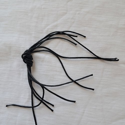 Fil de nylon noir - 1,8 mm