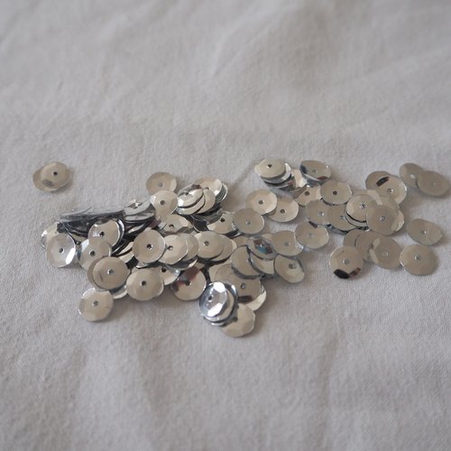 Sequins à broder - argent