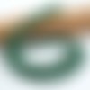 Lot de 20 perles naturelles malachite 8mm