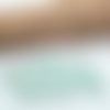 Perles naturelles amazonite bleue