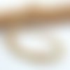 Lot de 30 perles naturelles jaspe orange vert 6mm