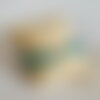Bracelet aukena - turquoise foncé (perles heishi, perle d’eau douce naturelle et acier inoxydable)
