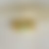 Bague ameria (acier inoxydable et amazonite)
