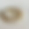 Bracelet bora - pierre de soleil (acier inoxydable, coquillage et pierre de soleil)