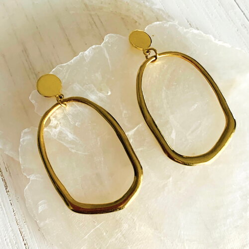 Boucles d’oreilles lovana (acier inoxydable)