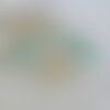 Bracelet are - turquoise (fil de nylon turquoise et acier inoxydable)