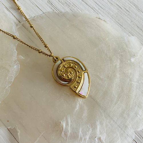 Collier moana (coquillage) nacre