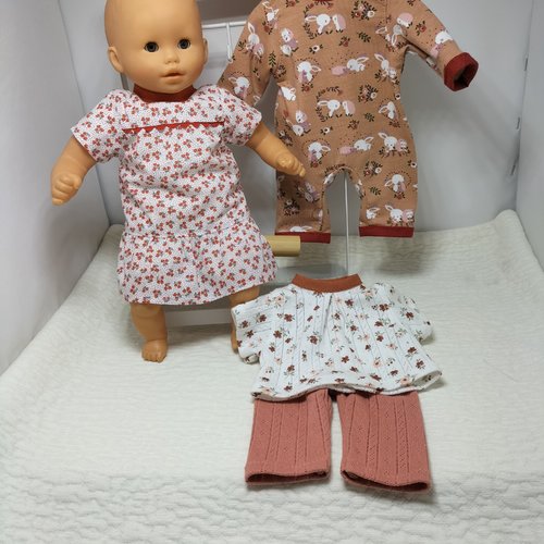 Tenue pour poupon 30cm