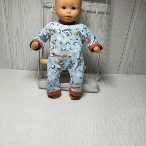 Pyjama pour poupon 30cm