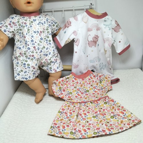 Vêtement habit poupée poupon  36cm