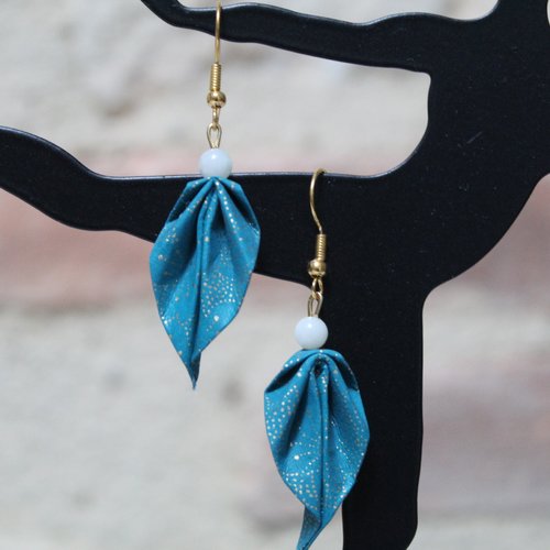 Boucles d'oreilles fête de noël, oriflow