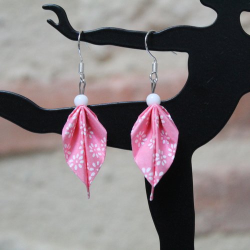 Boucles d'oreilles fille, idée cadeau anniversaire fille, oriflow