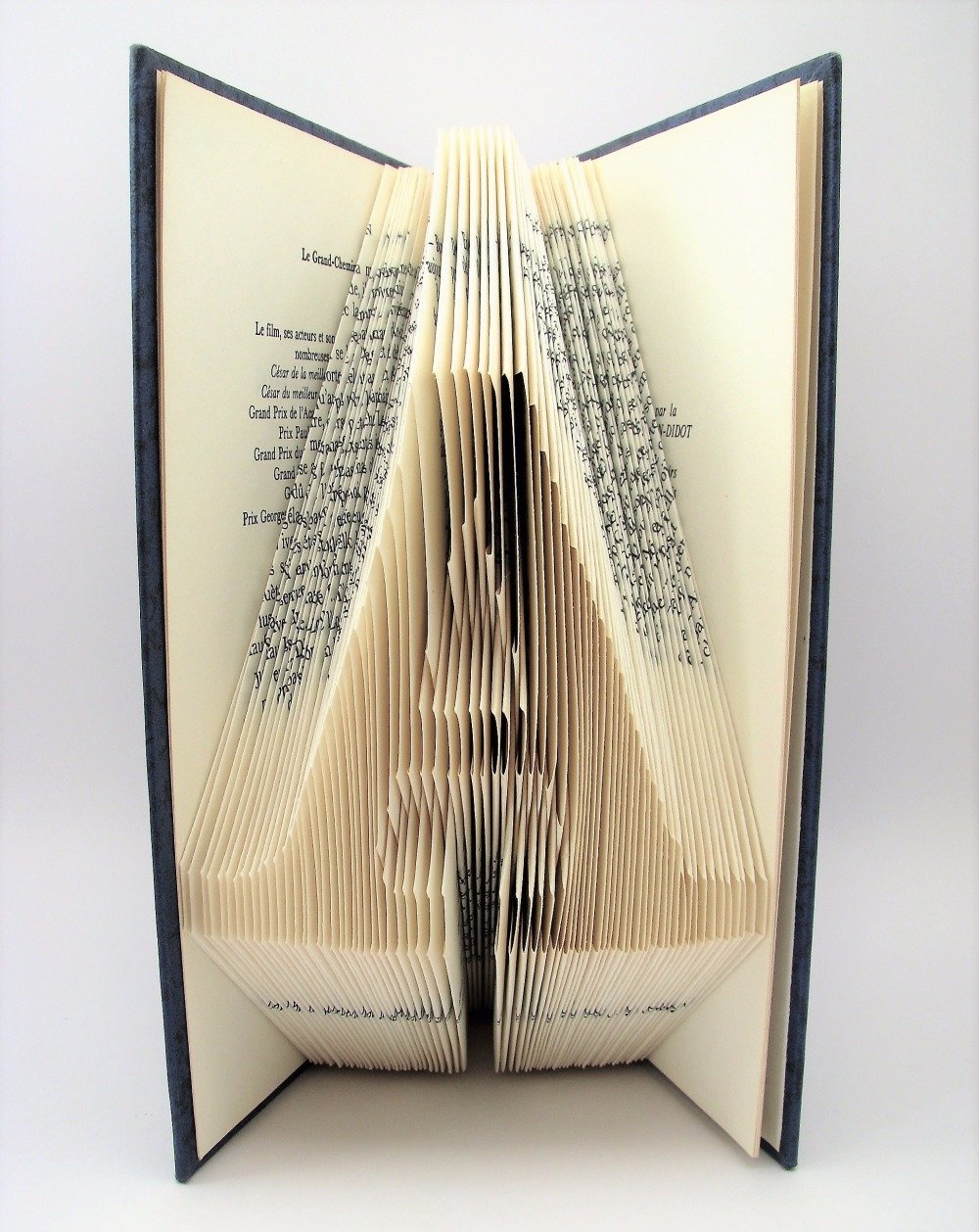 Art Du Papier Plié 7 Lettres Livre plié personnalisable - lettre de l'alphabet - monogramme - cadeau