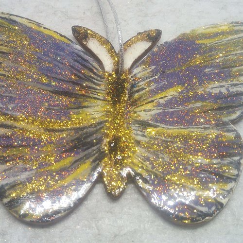 Décoration de noël " papillon " à suspendre (dn_173)
