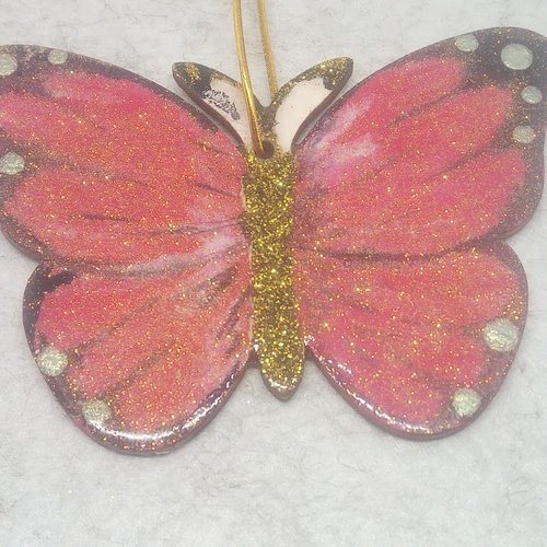 Décoration de noël " papillon " à suspendre (dn_162)