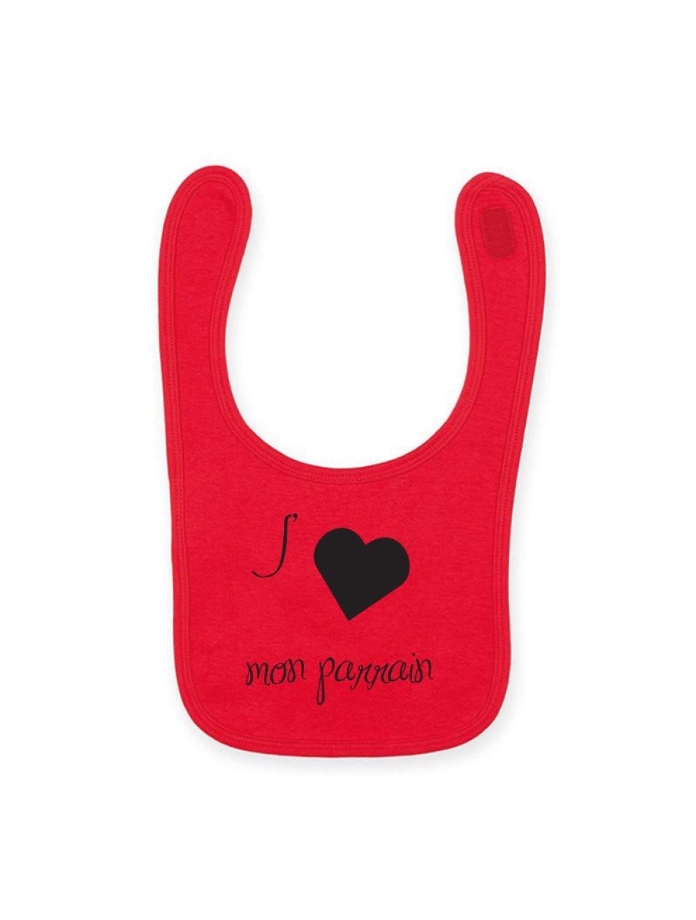 Bavoir Bebe Personnalise J Aime Mon Parrain Un Grand Marche