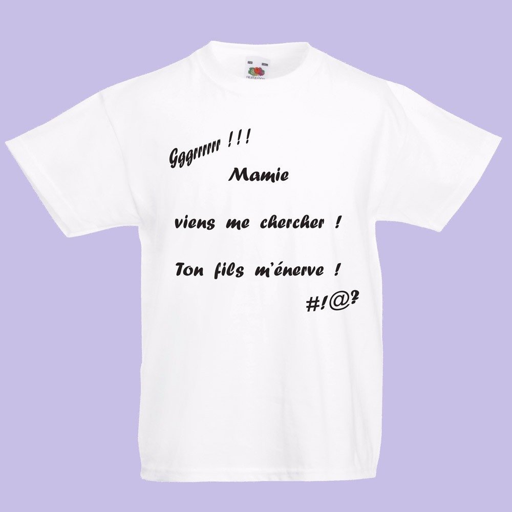 t shirt enfant 