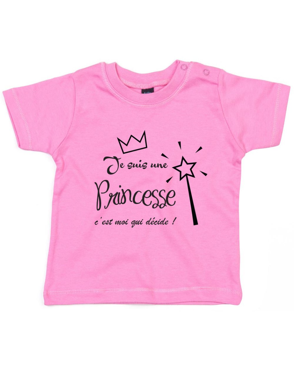 T Shirt Bebe Humoristique T Shirt Enfant Fantaisie Je Suis Une Princesse Un Grand Marche