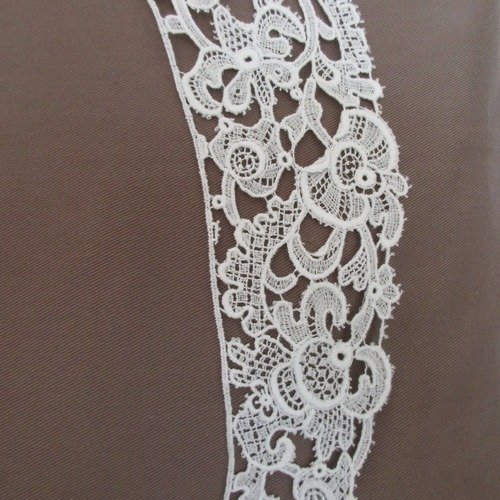 Ancien col dentelle vintage marque Ancienne accessoire rétro