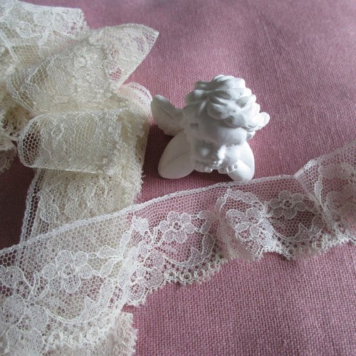 Dentelle tulle ancienne