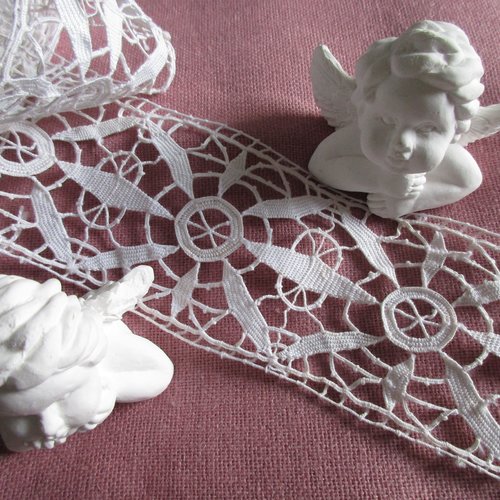 Entre-deux de dentelle ancienne