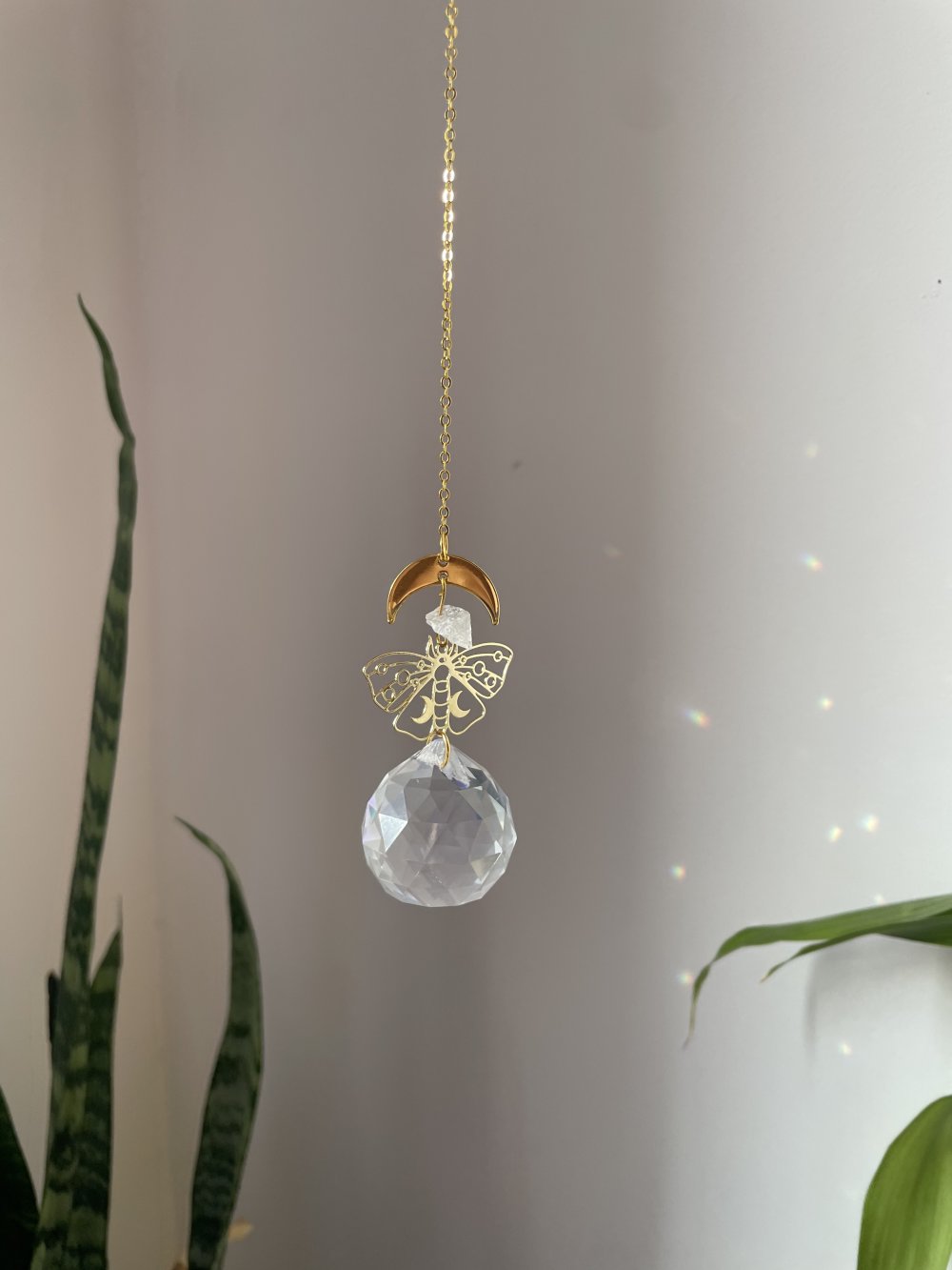 Boule Feng Shui en cristal de verre – de Soleil et d'Amour