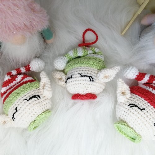 Boules de noël lutins