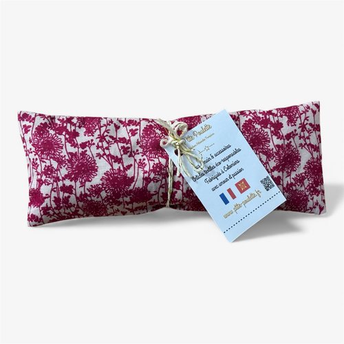 Masque de relaxation- masque de méditation graines de lins et lavande – p’tite poulette