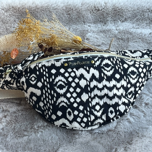 Sac banane p'tite poulette - ethnik - création artisanale française