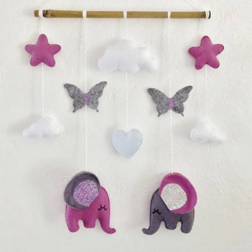 Mobile Bebe Decoratif Ou Plaque De Porte Suspension Pour Decorer La Chambre De Bebe Deco Fille Ou Garcon Un Grand Marche