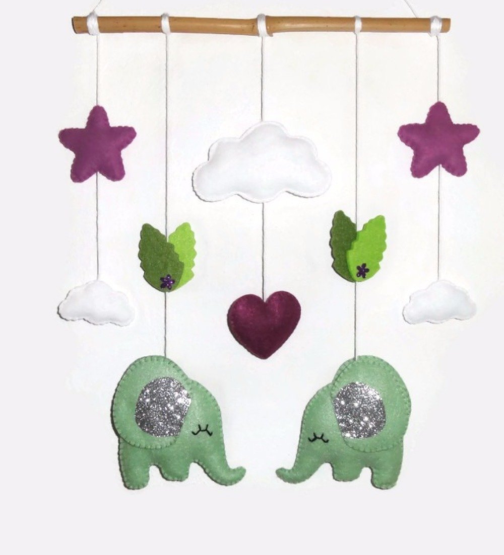 Mobile Bebe Decoratif Ou Plaque De Porte Suspension Pour Decorer La Chambre De Bebe Deco Fille Ou Garcon Un Grand Marche