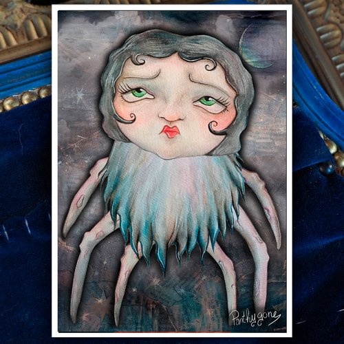 Mérédith ~ carte / print