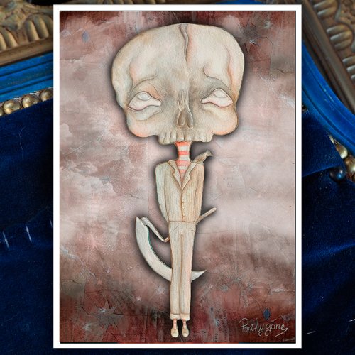La petite mort ~ carte / print