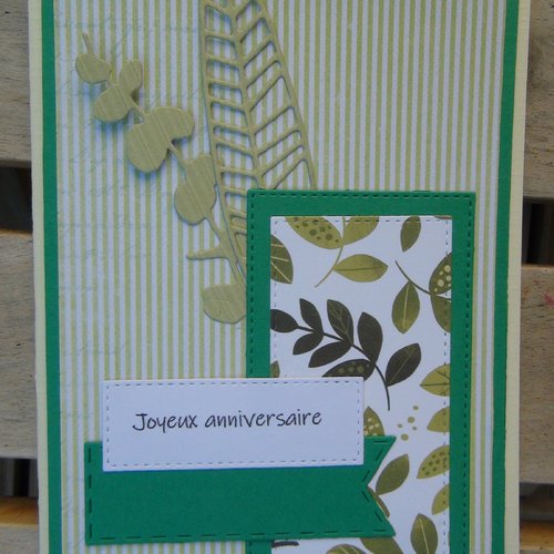 Carte Anniversaire Homme Theme Nature Un Grand Marche