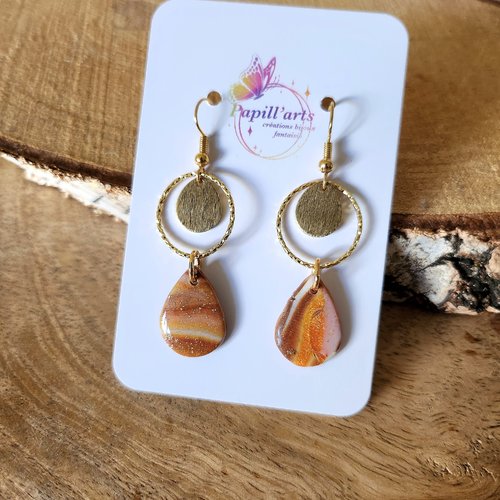 Boucles d'oreilles pendantes