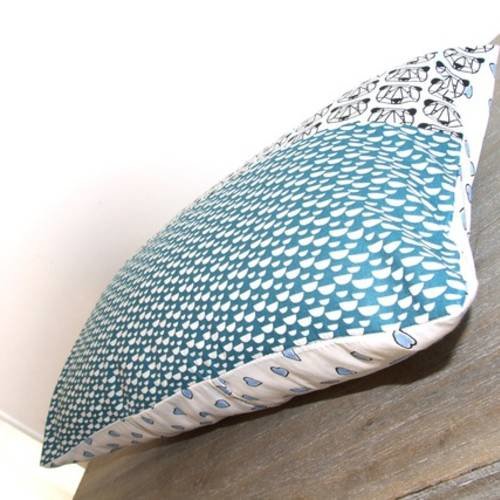 Housse de coussin 30 x 50 cm, taie d'oreiller, patchwork de tissu imprimés panda, ours, origami, graphique, noir, vert clair, Housse de coussin 30 x 50 cm, taie d'oreiller, patchwork de tissu imprimés panda, ours, origami, graphique, noir, vert clair,