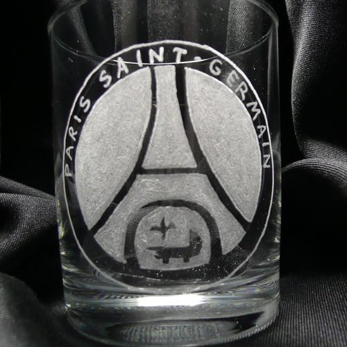 Gravure Sur Verre Verre A Whisky Psg Un Grand Marche