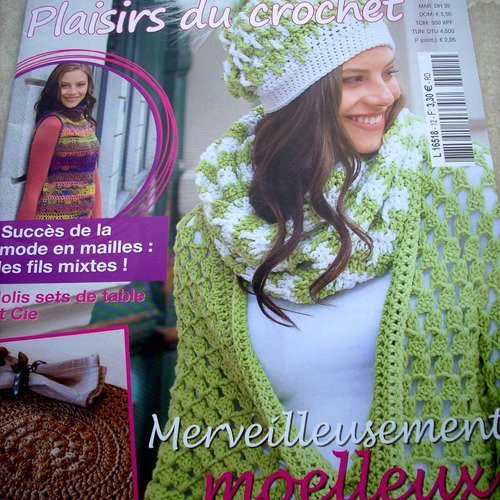  sandra plaisirs du crochet n°12  -  livraison offerte  -